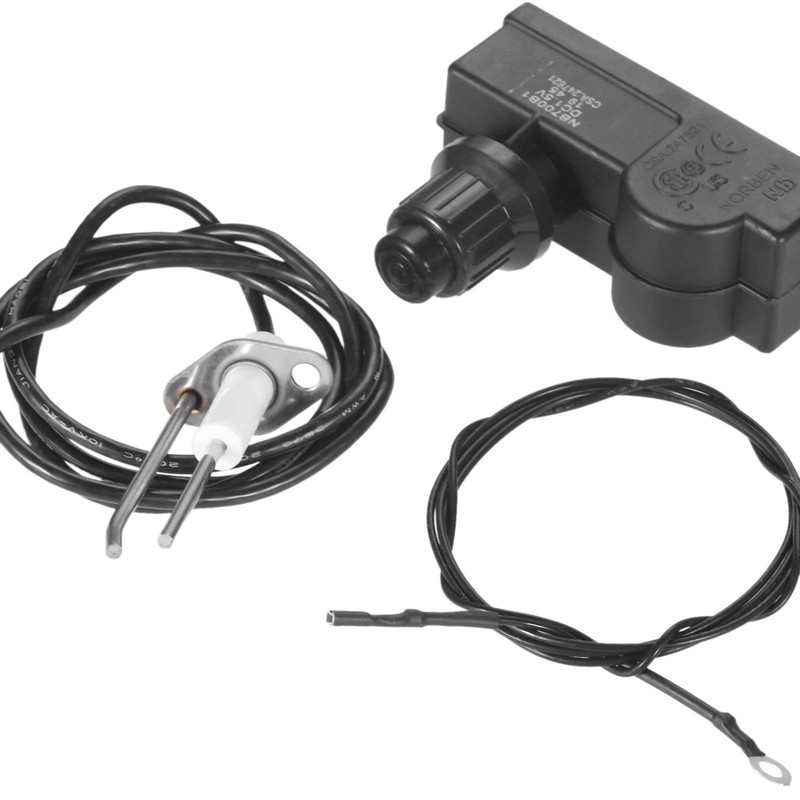 2 Outlet Spark Igniter Ignitor Push Button Kit Gas Fireplace Grill BBQ Stove gallery
