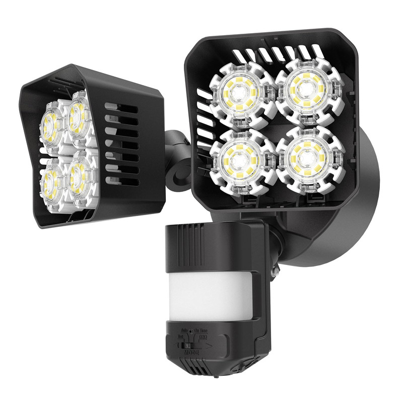 Sansi 36W 3600Lm Led Motion Sensor Outdoor Light 50000 Hrs Lifespan Security