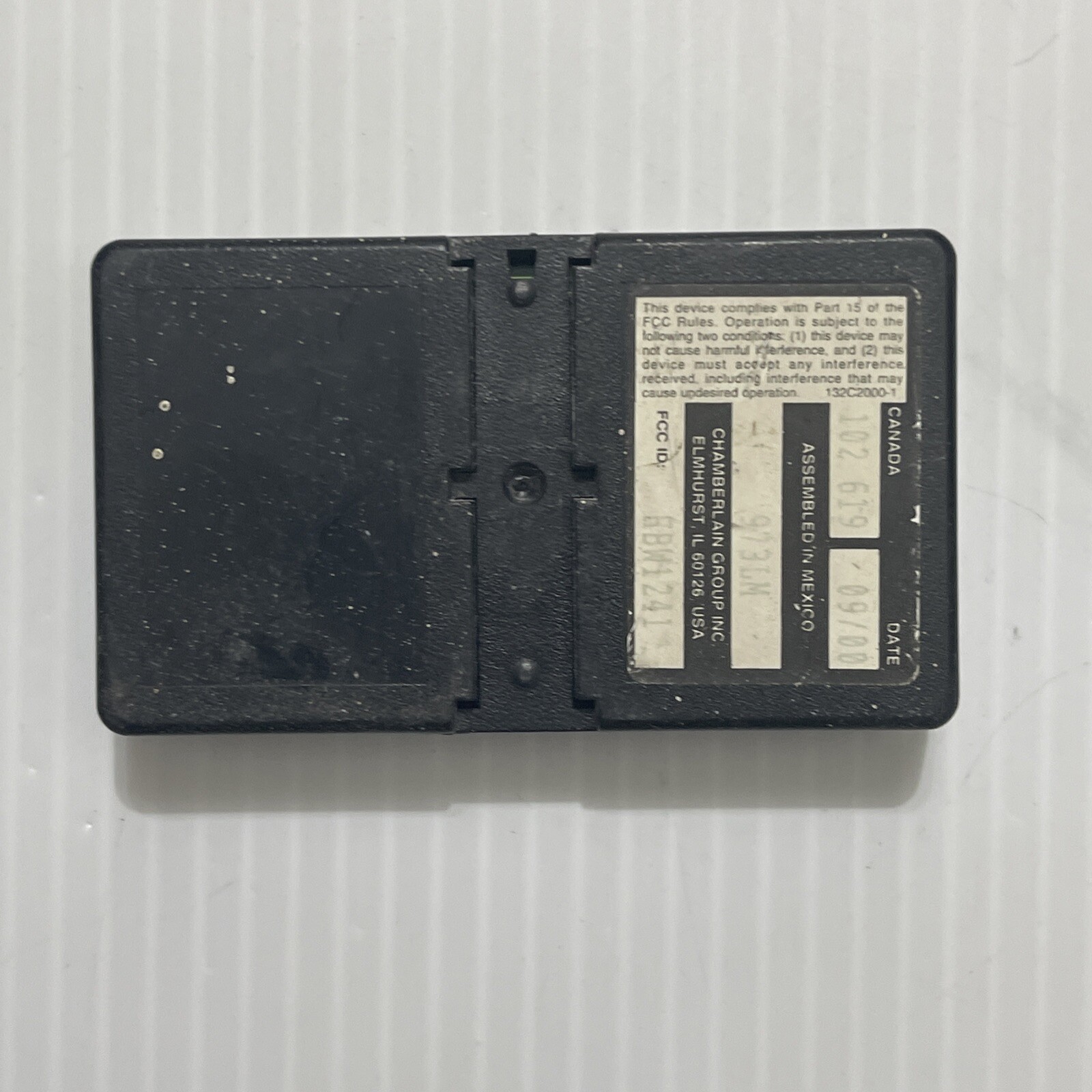 Genuine OEM Chamberlain Liftmaster 973LM 3 Button Remote w/Clip HWB1241 gallery