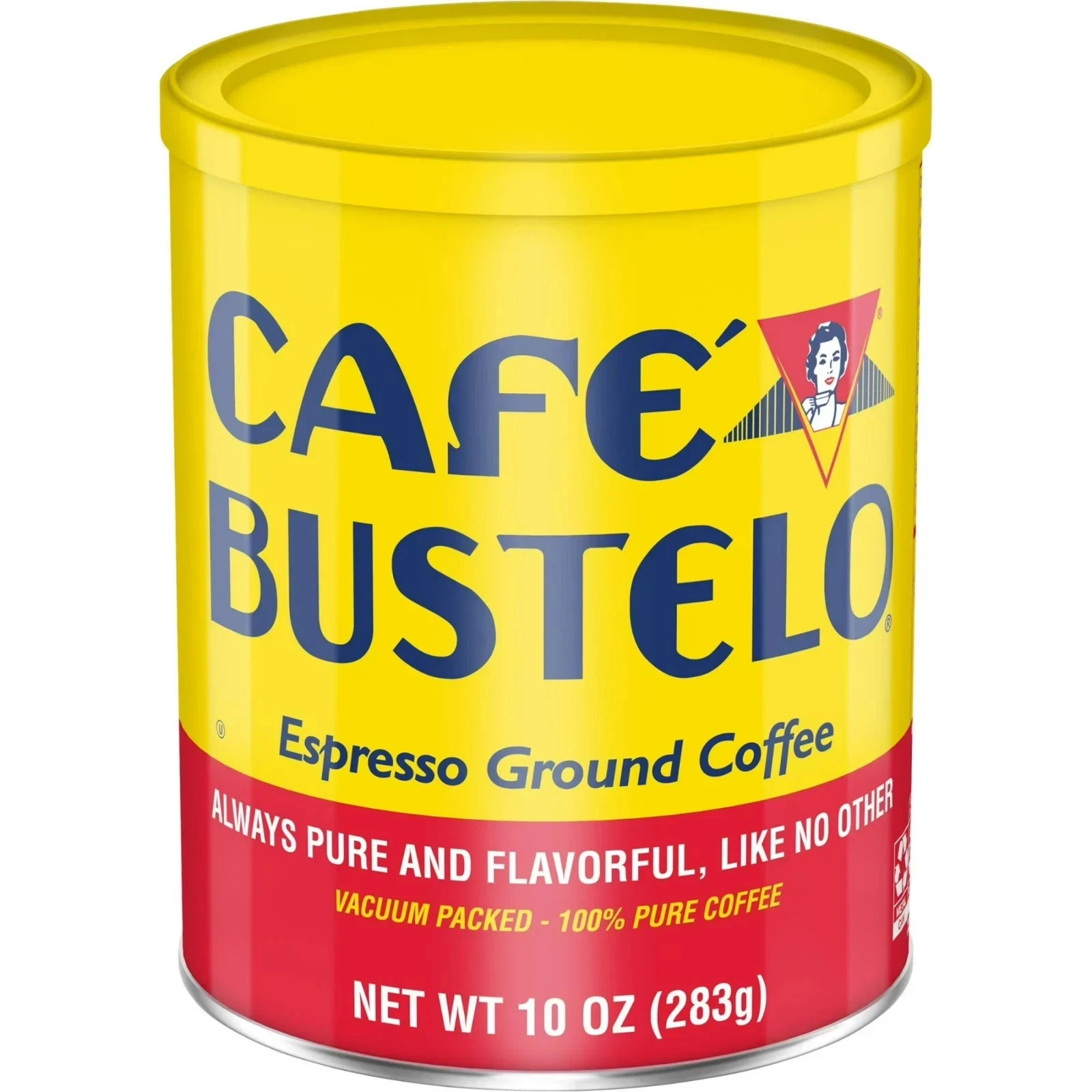 Cafe Bustelo, Espresso Style Dark Roast Ground Coffee, 10 oz Can. Free Shipping. gallery