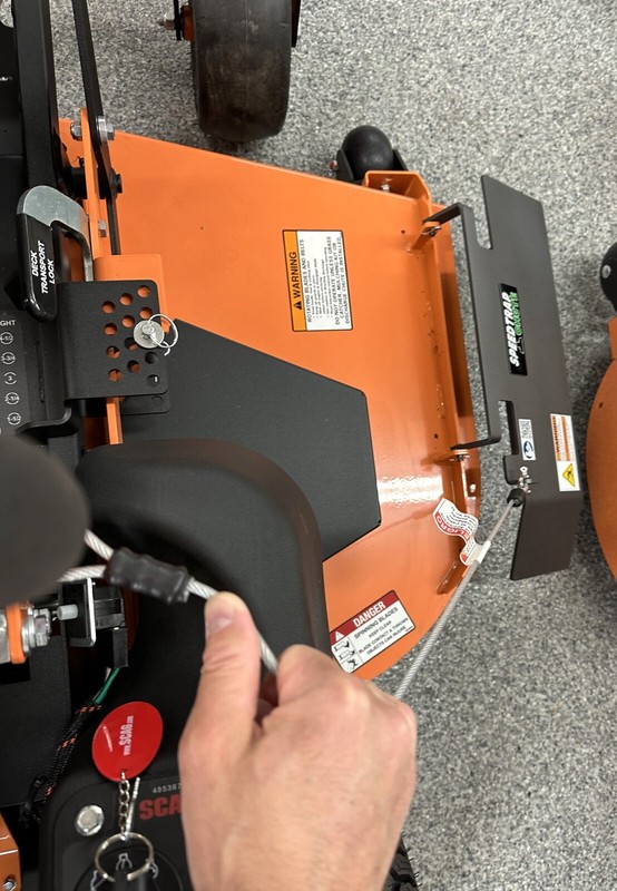 Speedtrap® Chute Blocker Scag® Liberty™ Z 48/52"/61" Mowers (30 second install! gallery