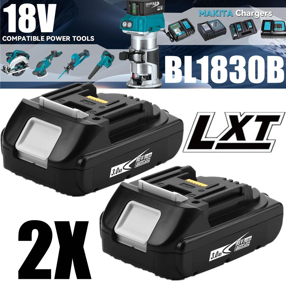 2PACK 4PACK 10.0Ah 18V Lithium-Ion Battery For Makita BL1850 BL1830 BL1860