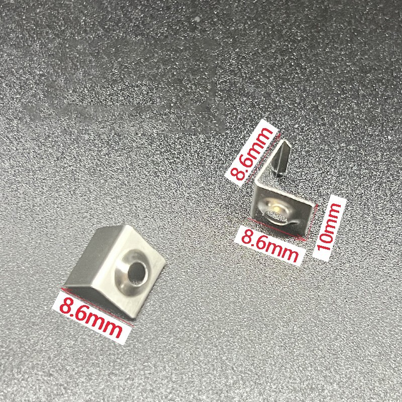 For V Shape LED Aluminum Channel System Metal Clips Mounting Holder Bracket gallery