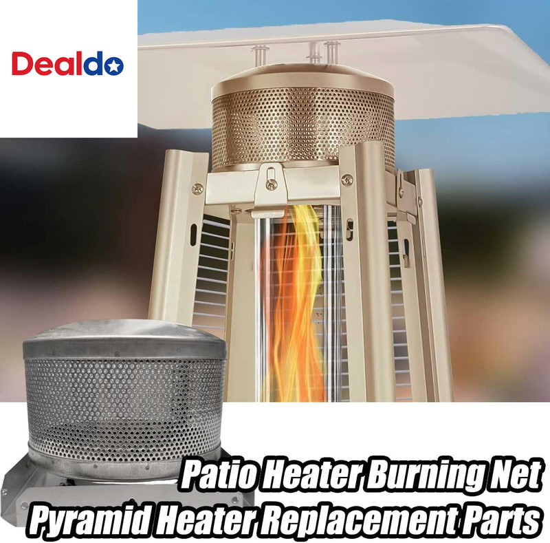 Patio Heater Burning Net Emitter Screen and Base 4-Sided Pyramid Heater Replacem gallery