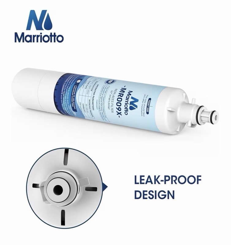 MARRIOTTO Replacement for GE Fridge RPWFE,RPWF(Built-in CHIP)Water Filter Set of gallery
