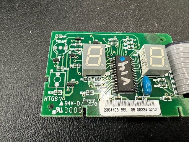 Whirlpool Kitchen Aid Electronic Temperature Board 2304102, 2255222, 2304103 gallery