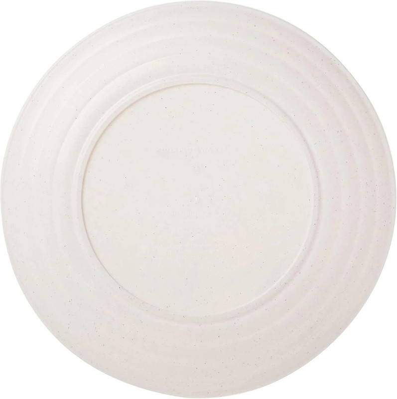 Nordic Ware Polypropylene Plates 10L x 10W x 0.88H (Pack of 4), White gallery