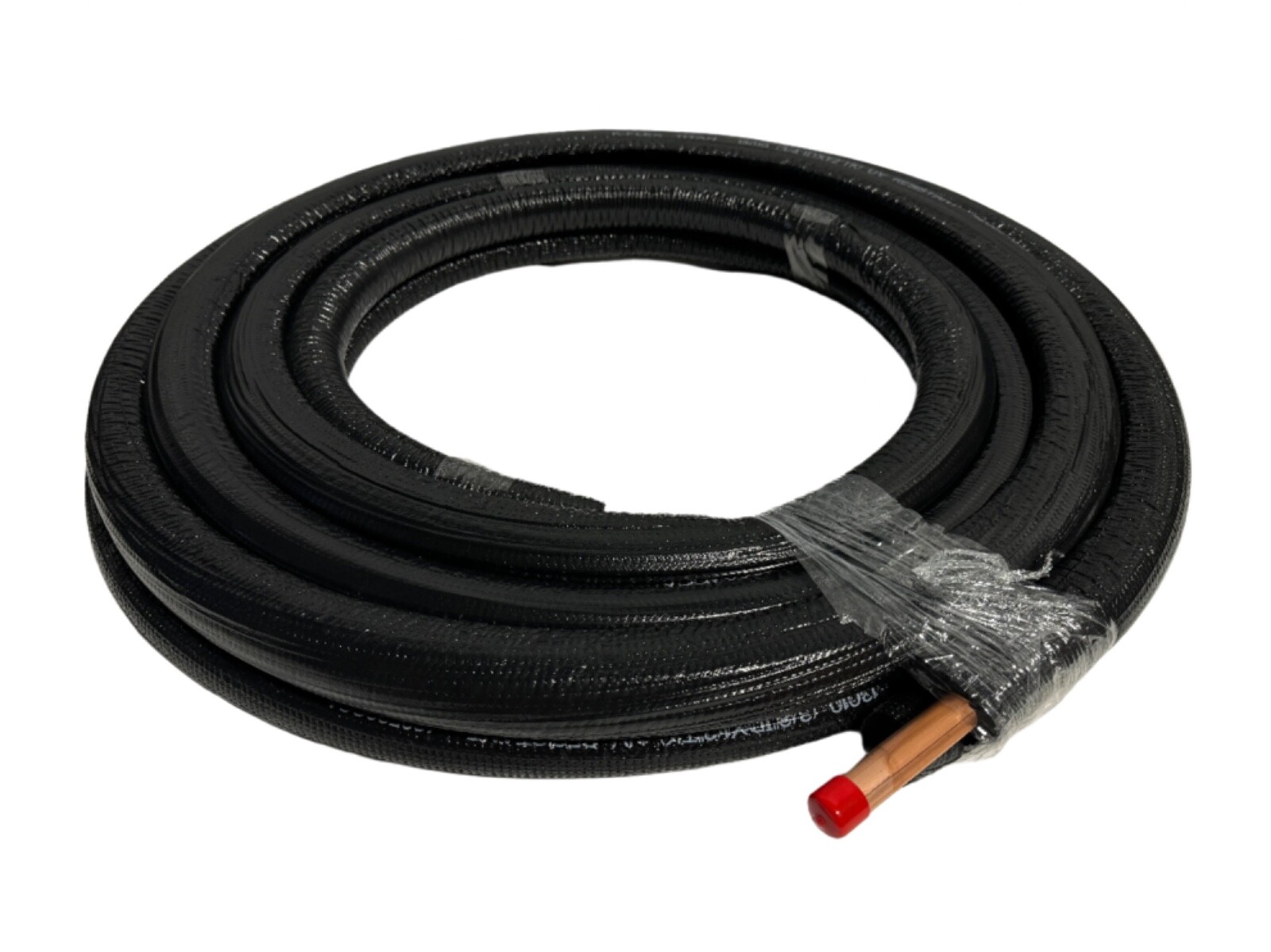 3/8" X 7/8" 25' Line set with 1/2" Polymeric Jacketed Insulation UV Resistant gallery