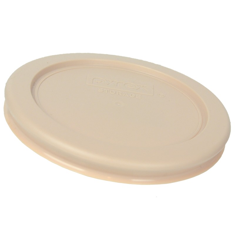 Pyrex 7202-PC Blush Colored Plastic Replacement Storage Lid Cover (2-Pack) gallery