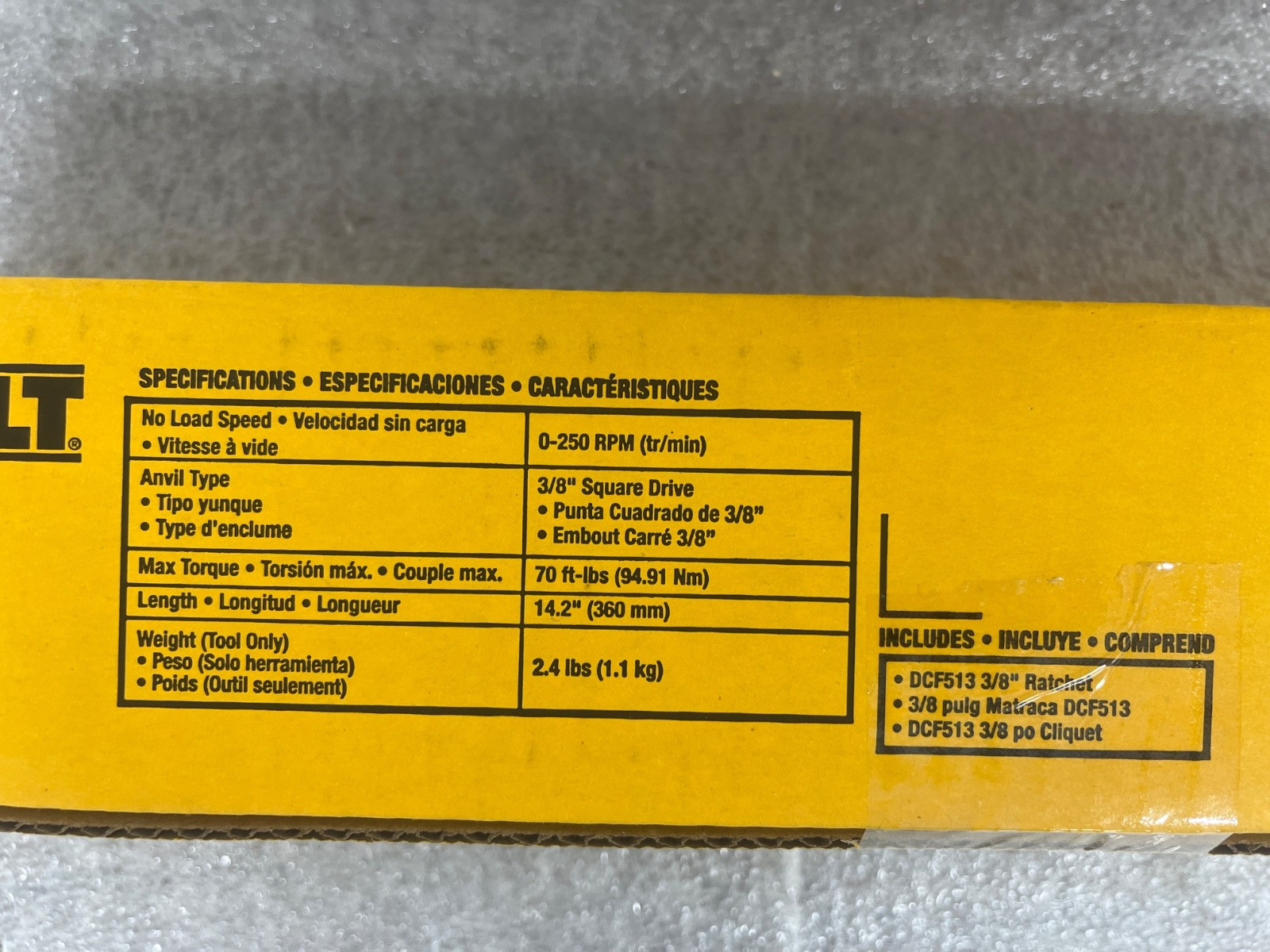 DEWALT ATOMIC COMPACT SERIES 20V MAX Brushless 3/8'' Ratchet DCF513B (Tool Only) gallery