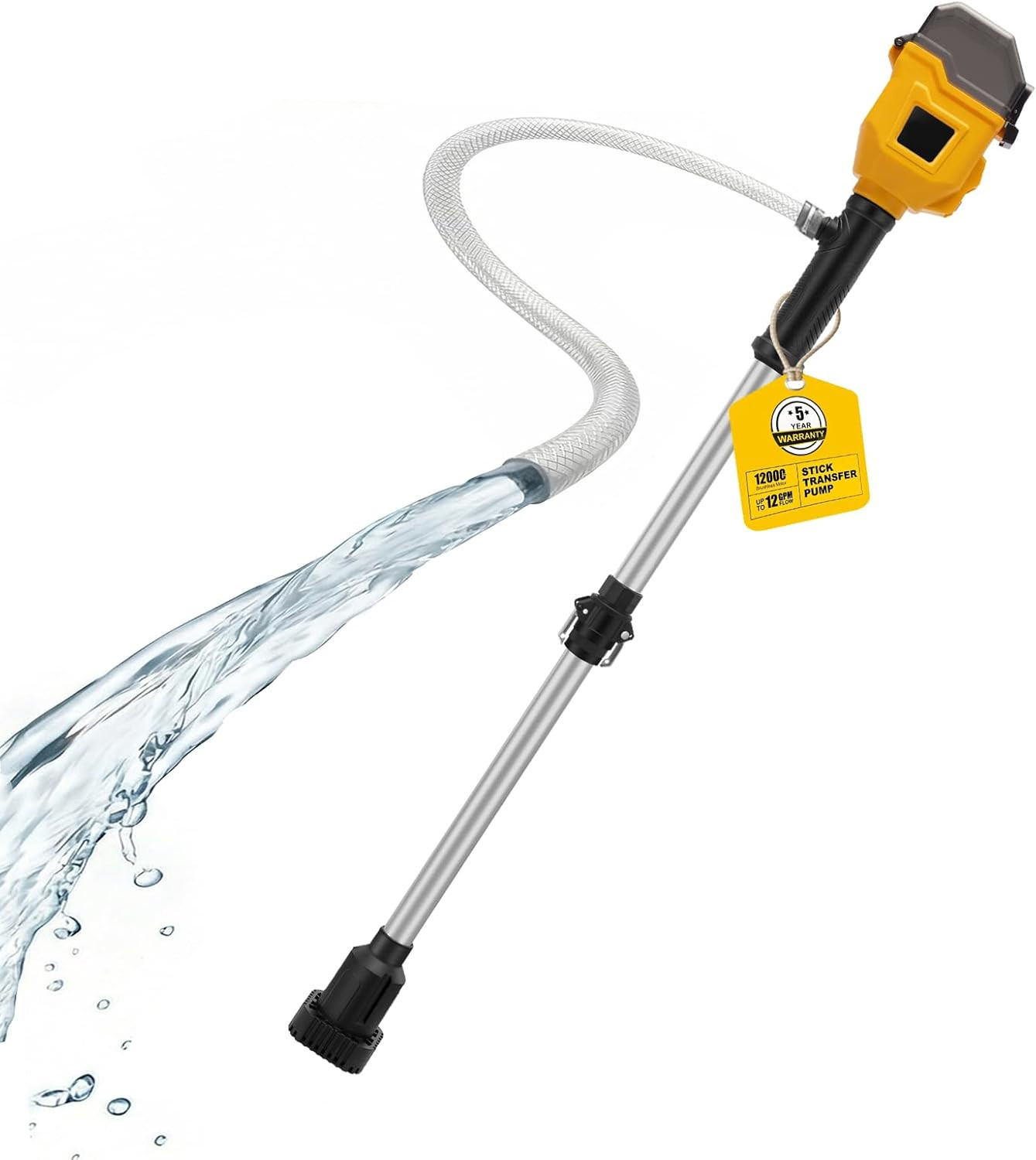 Brushless Stick Water Transfer Pump Compatible with Dewalt 20V Battery(Tool Only gallery