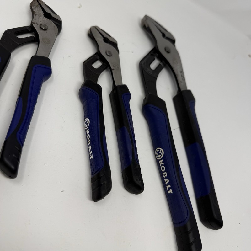 Kobalt Chrome Nickel Adjustable Pliers 4 Piece Set gallery