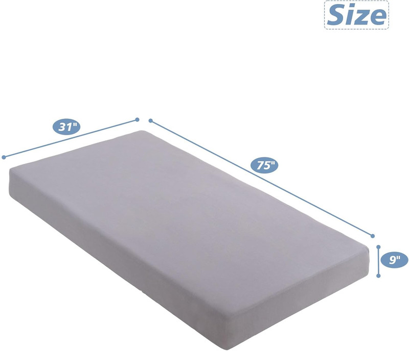 31" X 75", 2 Pack Cot Size Sheet Fitted for Narrow Twin Mattress/Rvs Bunk/Guest gallery