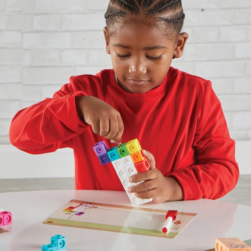 Numberblocks Mathlink Cubes 11-20 Activity Set, 30 Numberblocks gallery