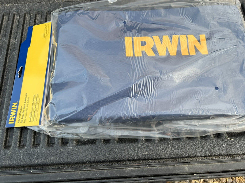 Irwin 4’ 5’ 6’ Adjustable Soft Case For Extendable Plate level New in package! gallery