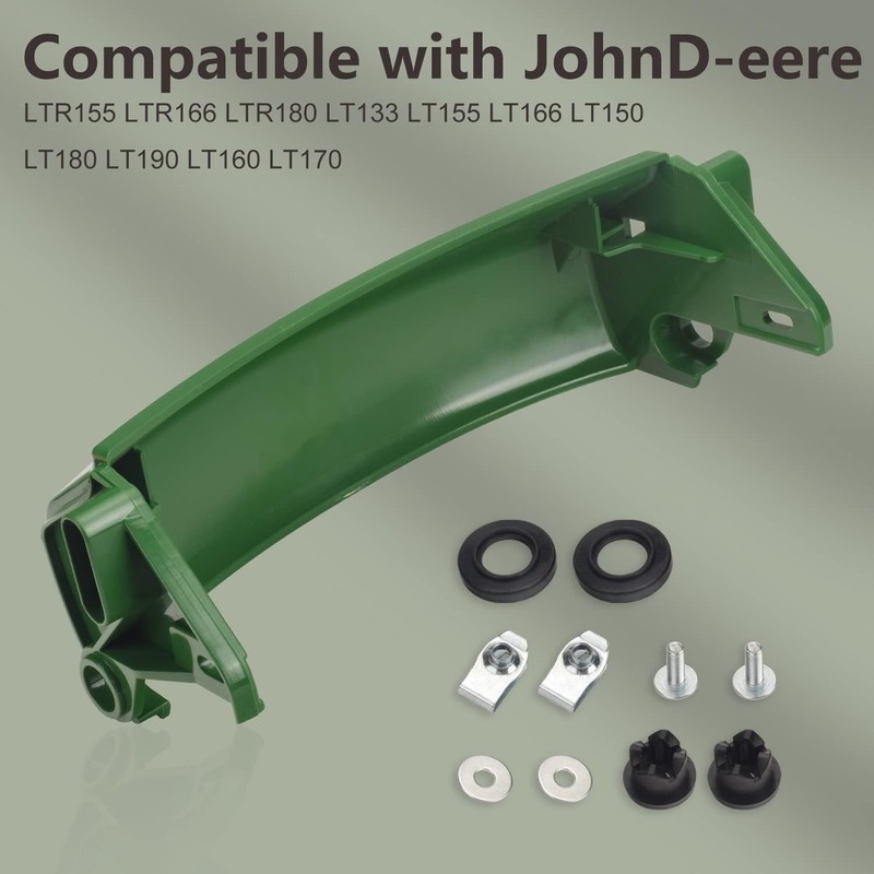 Hood Bumper Hinge Kit AM128998 for John Deere LT133 LT150 - Complete Repair Set gallery