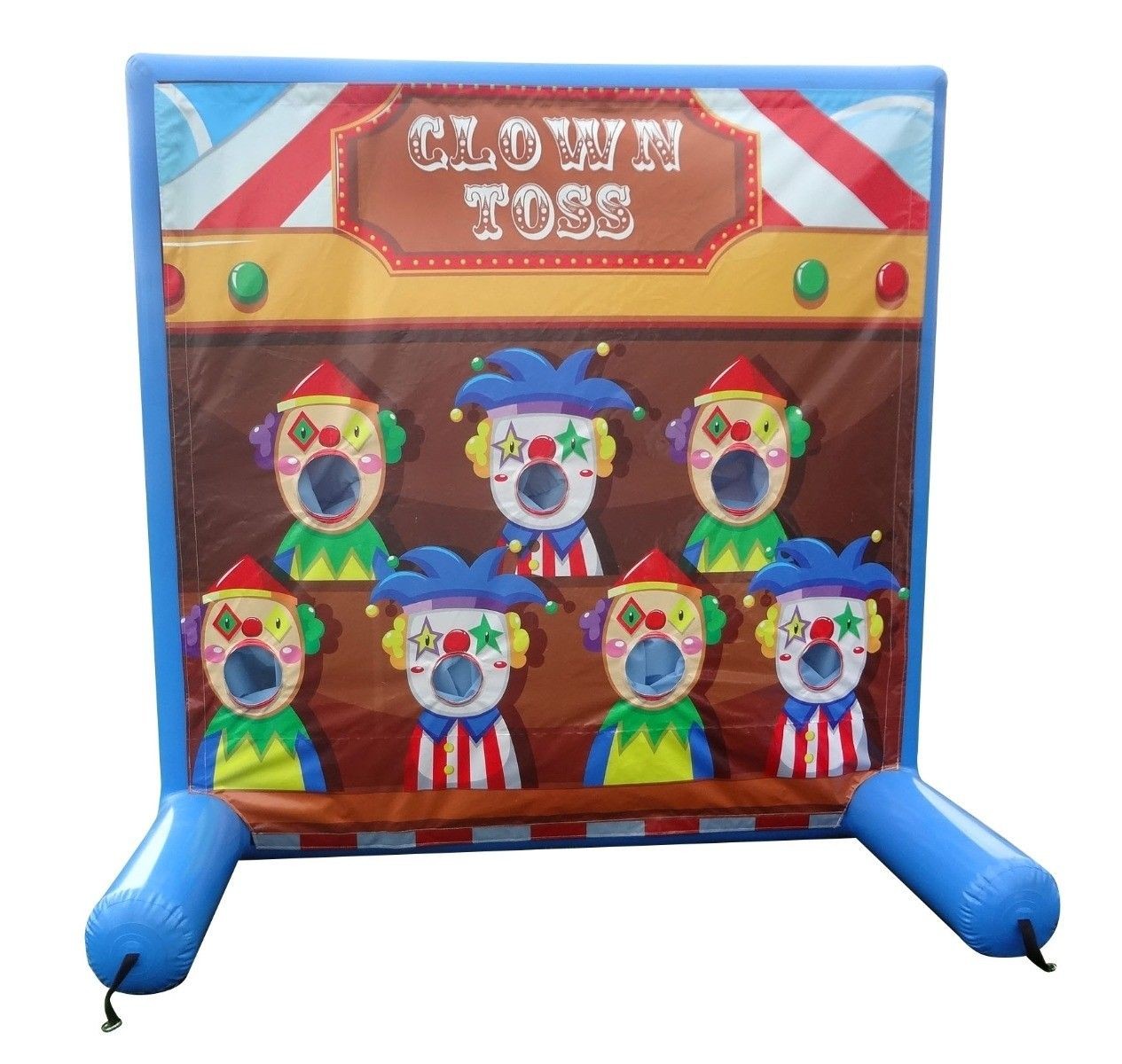 Interactive Sealed Inflatable Air Frame Game Clown Toss Event Party Carnival gallery