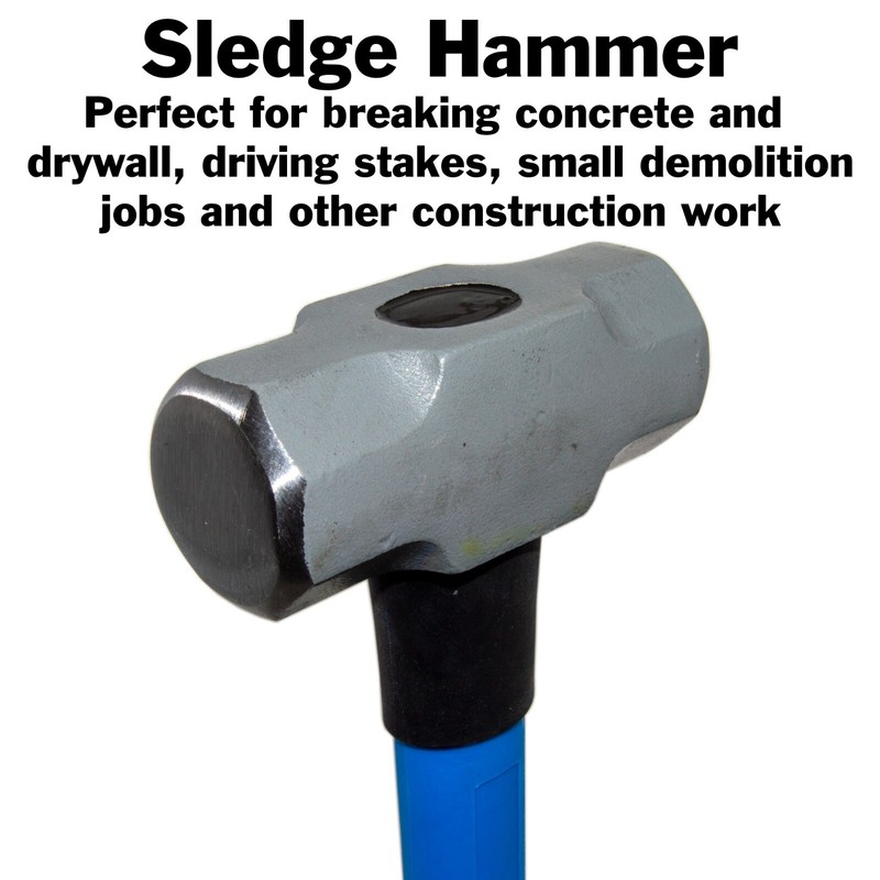 5 Piece Hammer Set - Includes Rubber Mallet, Sledge, Cross Pein, and Ball Pein gallery