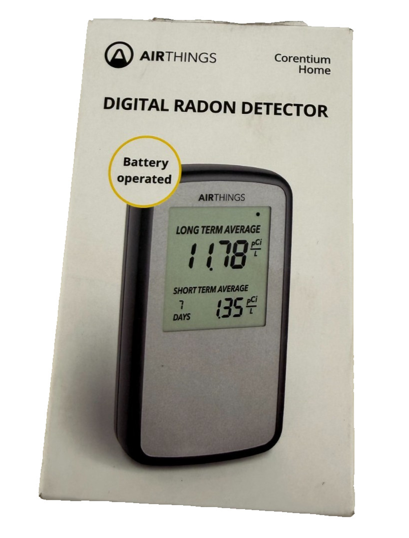 Airthings Corentium Home Digital Radon Gas Detector gallery