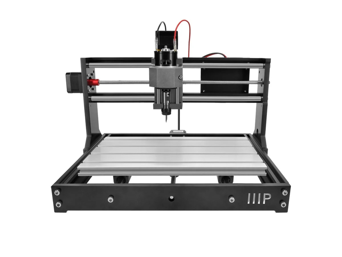 Monoprice Benchtop CNC Router Kit, 3 Axis Engrave Mill Soft Metals Wood Plastic gallery