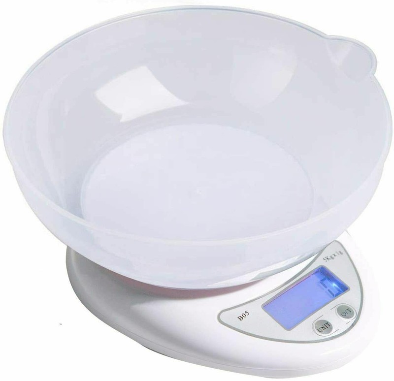 LCD Digital Kitchen Scale Diet Food Balance 5KG 11LBS Electronic Weight battery gallery