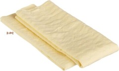 2-PC AUTO CAR ABSORBENT Drying Synthetic Chamois Towel Cleaning Cloth, 26″ x 17″