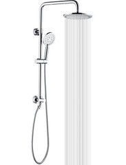 Rain shower head & height adjustable handheld shower head Set -2510-01