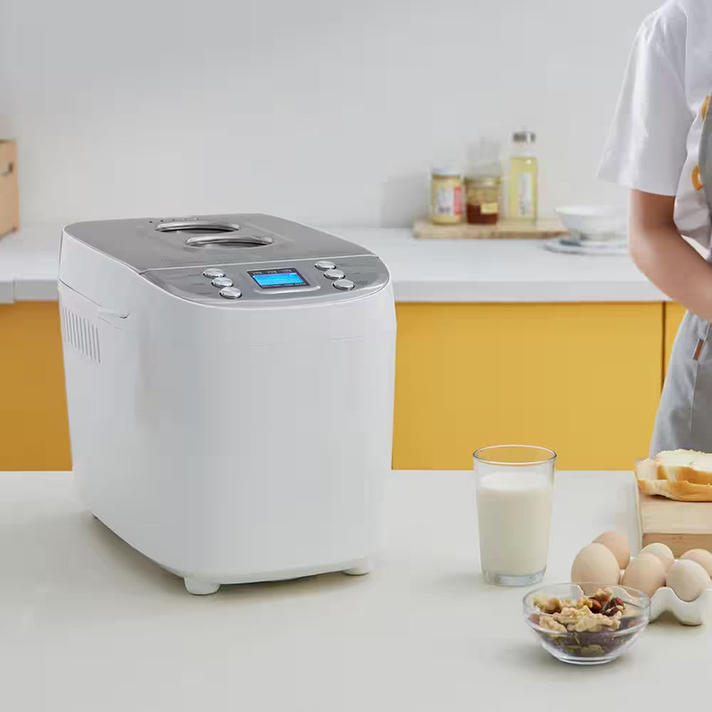 15-In-1 3LB Bread Maker, Programmable Digital Bread Machine, 3-Loaf Sizes, 3-Cru gallery