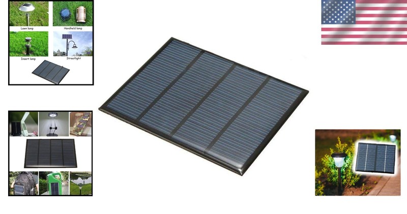 High Efficiency 1.5W 12V Solar Panel Cell Module - Compact & Lightweight Design gallery