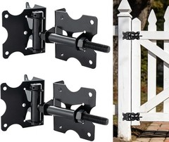 Self Closing Gate Hinges, Heavy Duty Gate Hardware Vinyl Door Closer Hinges, …