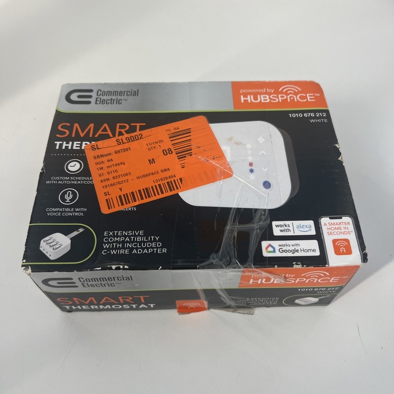 CE Wi-Fi and Bluetooth Smart Programmable Thermostat Powered by Hubspace gallery