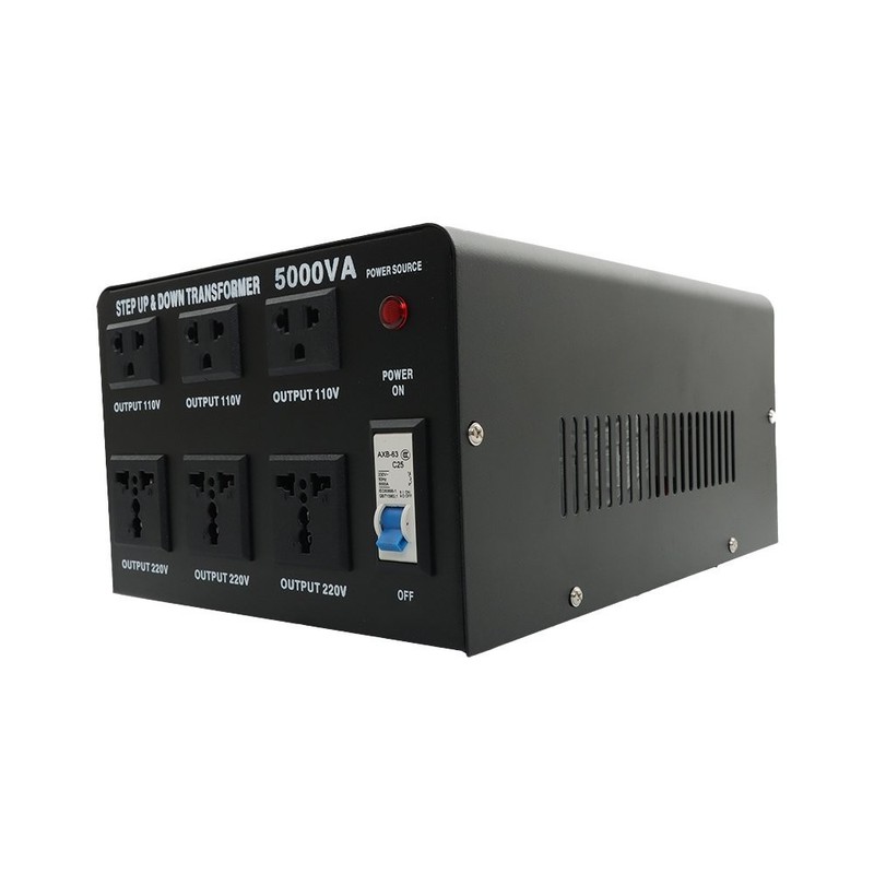Transformer Step Up/Down 110V-220V to 220-240/220V-110V Voltage Converter 5000W gallery