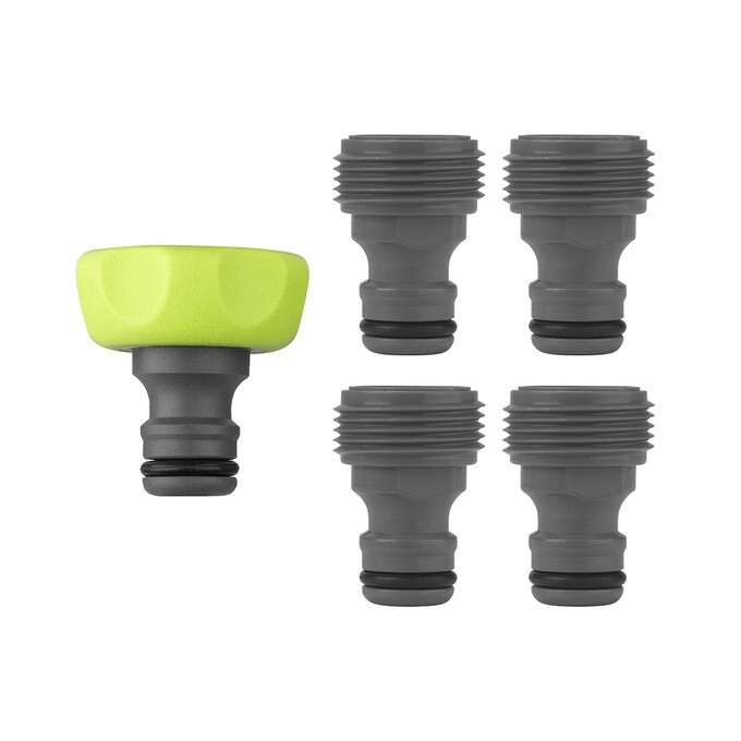 Flexzilla 5 Piece Hose Nozzle Quick Connect Fittings - Plug Kit Legacy HFZGAK13 gallery