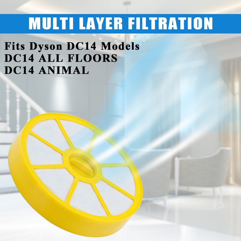 Pre-Motor & Post-Motor Filter Set for Dy-son DC14 DC15 Part #901420-02 904979-02 gallery