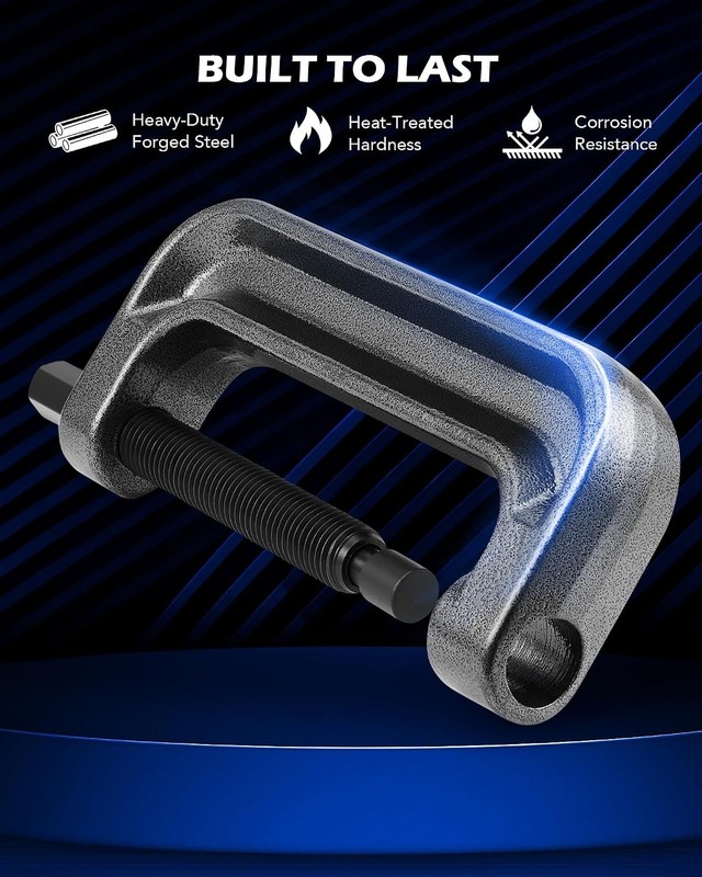Ball Joint Press Kit, C Frame Press for Ball Joints, U Joints, Brake Anchor Pins gallery