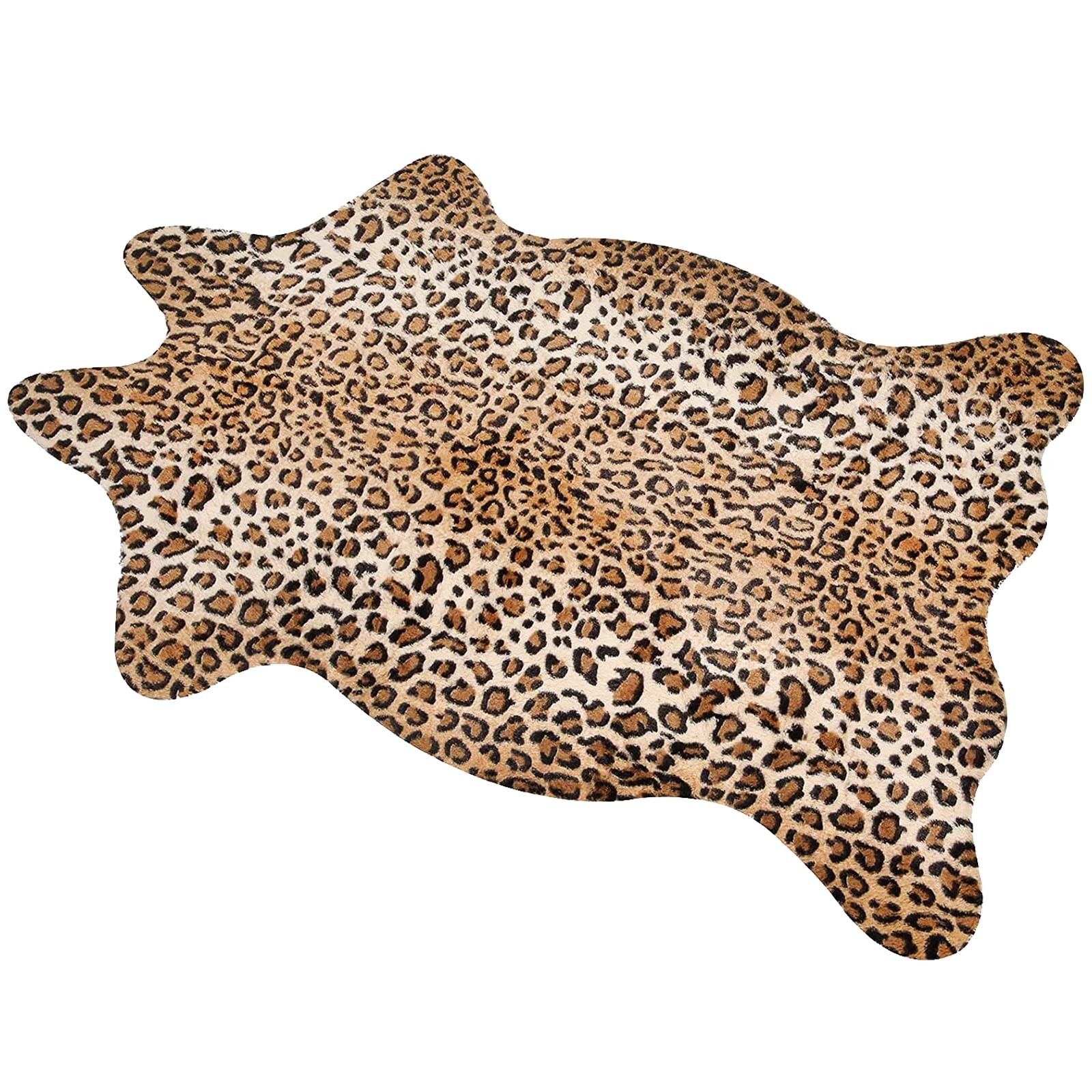 Leopard Rug Cheetah Print Rugs Western Decor for Living Room Bedroom Faux Ani... gallery