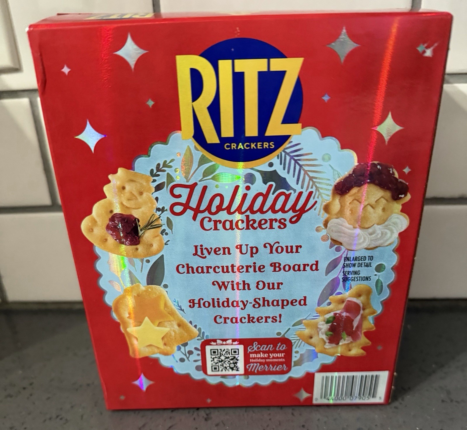 Ritz Crackers Christmas Shapes Box Sealed New Exp April 2026 gallery