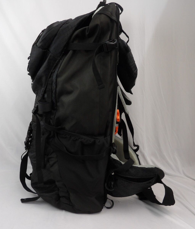 Black Adventuridge Hiking / Camping Backpack w/Multi Compartments & Adj. Height 3