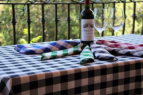 Checkered Tablecloth, Gingham Tablecloth, All Sizes gallery
