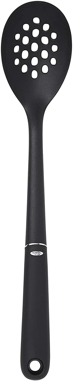 OXO Good Grips Black Nylon Slotted Spoon With Soft comfortable grip gallery