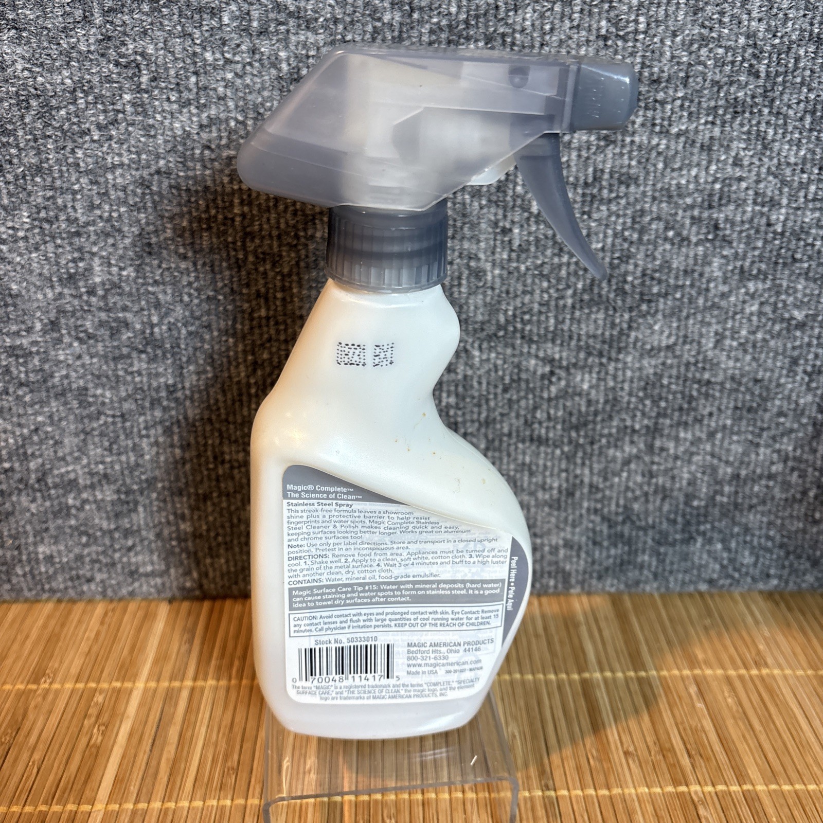 Magic Complete Stainless Steel Cleaner and Polish Spray 14 fl oz Streak-Free gallery