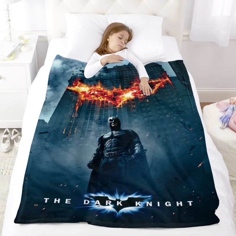 Dark Knight Blanket Soft Flannel Bed Sofa Throw Birthday Gift gallery