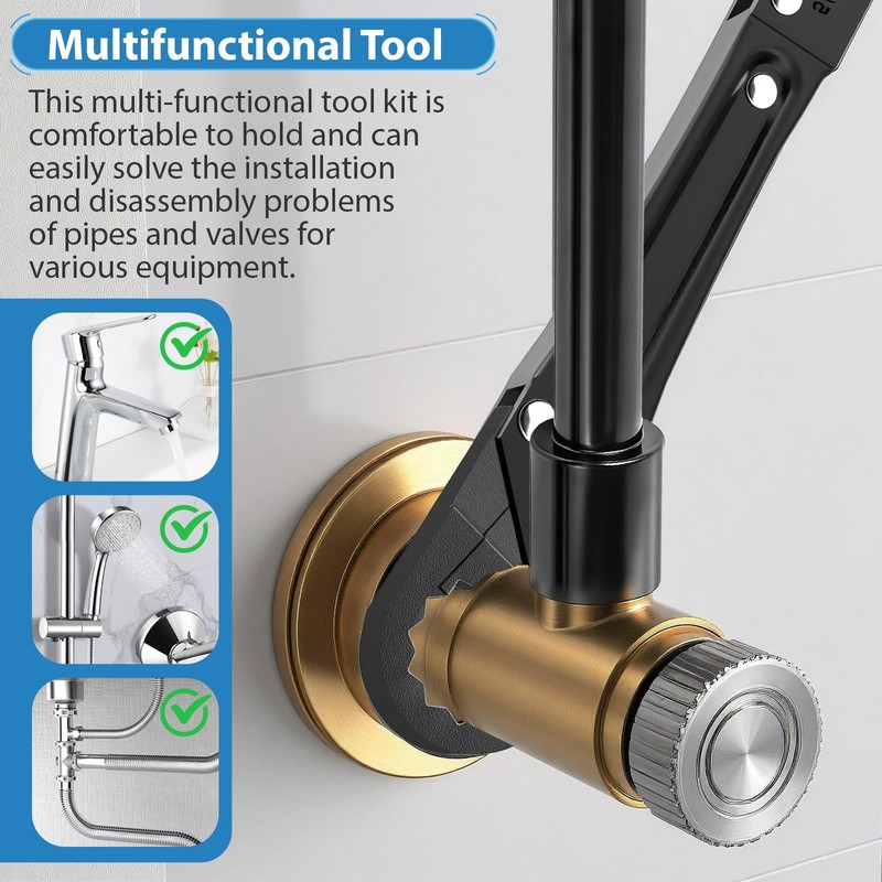 Plumbing Tools, Angle Stop Removal Tool with compression sleeve puller tool 1... gallery