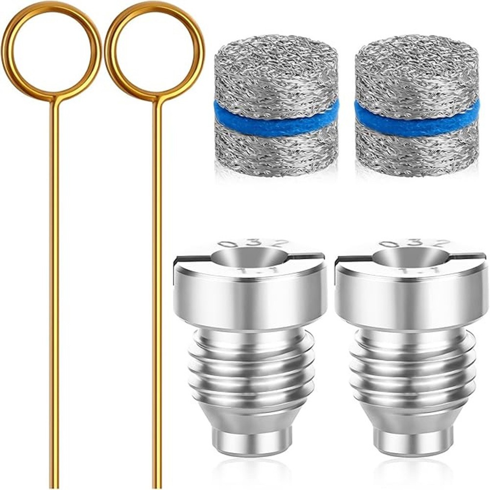 Widespread Foam Orifice Kit 2 Sets Stainless Steel Nozzles 0 04 Inch Size gallery
