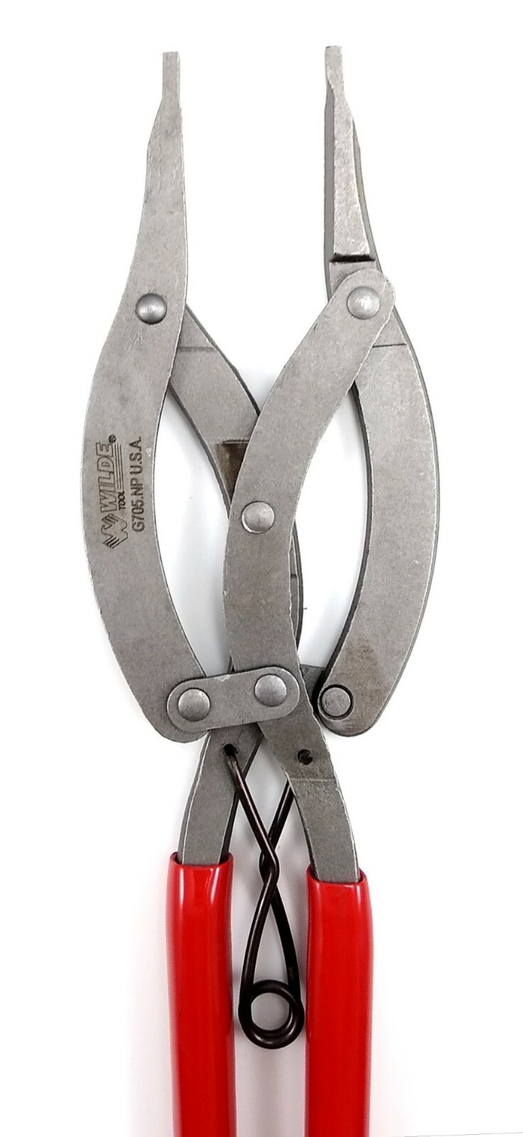 Wilde 10” Straight Compound Lock Ring Pliers Snap Retaining Made in USA gallery