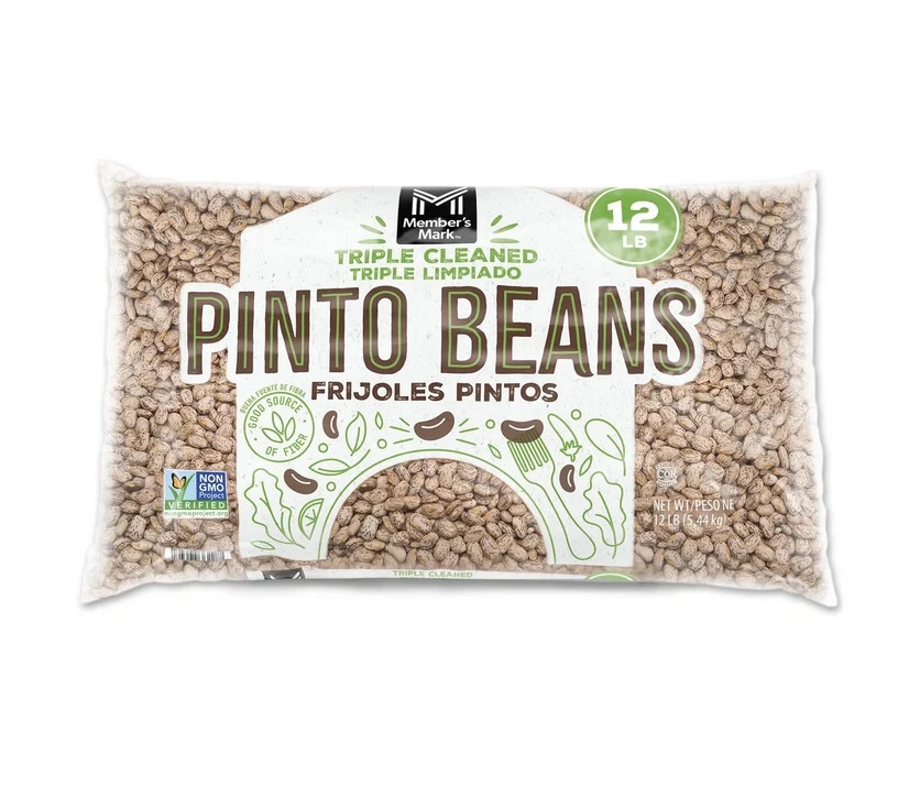 Member's Mark Pinto Beans 12 lbs – Bulk Dry Beans for Cooking & Storage gallery