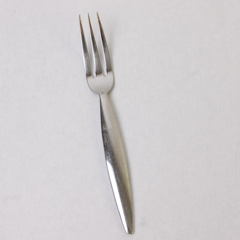 2 Pottery Barn PBN22 Pattern 18/8 Stainless Teaspoon Salad Fork Rare HTF Pat gallery