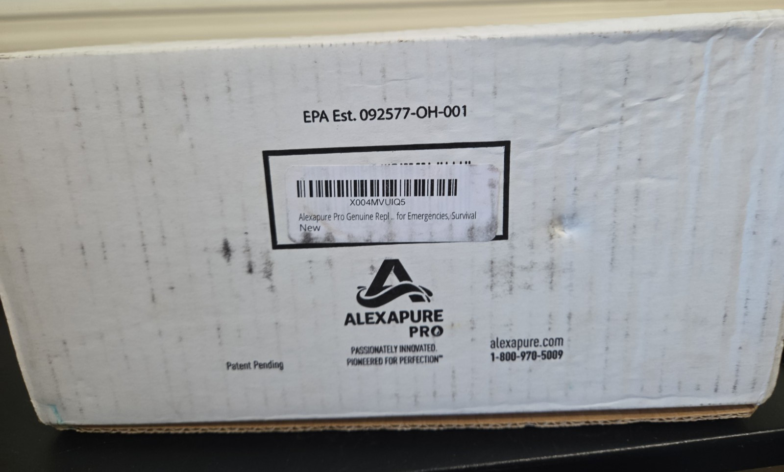 Alexapure PRO 2387 Replacement Water Filter 1 Filter Pack Black gallery