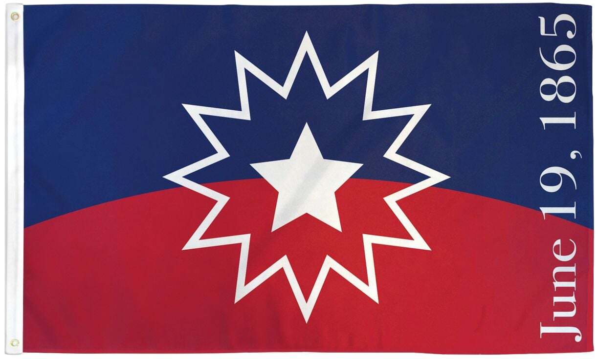"JUNETEENTH" flag 3x5 ft polyester banner sign June 19 1865 19th gallery