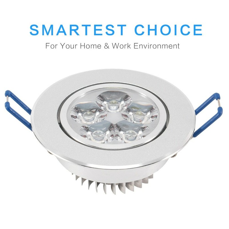 40PCS Dimmable LED Downlight 3W/5W Recessed Ceiling Light Spotlight 85V-265V US gallery